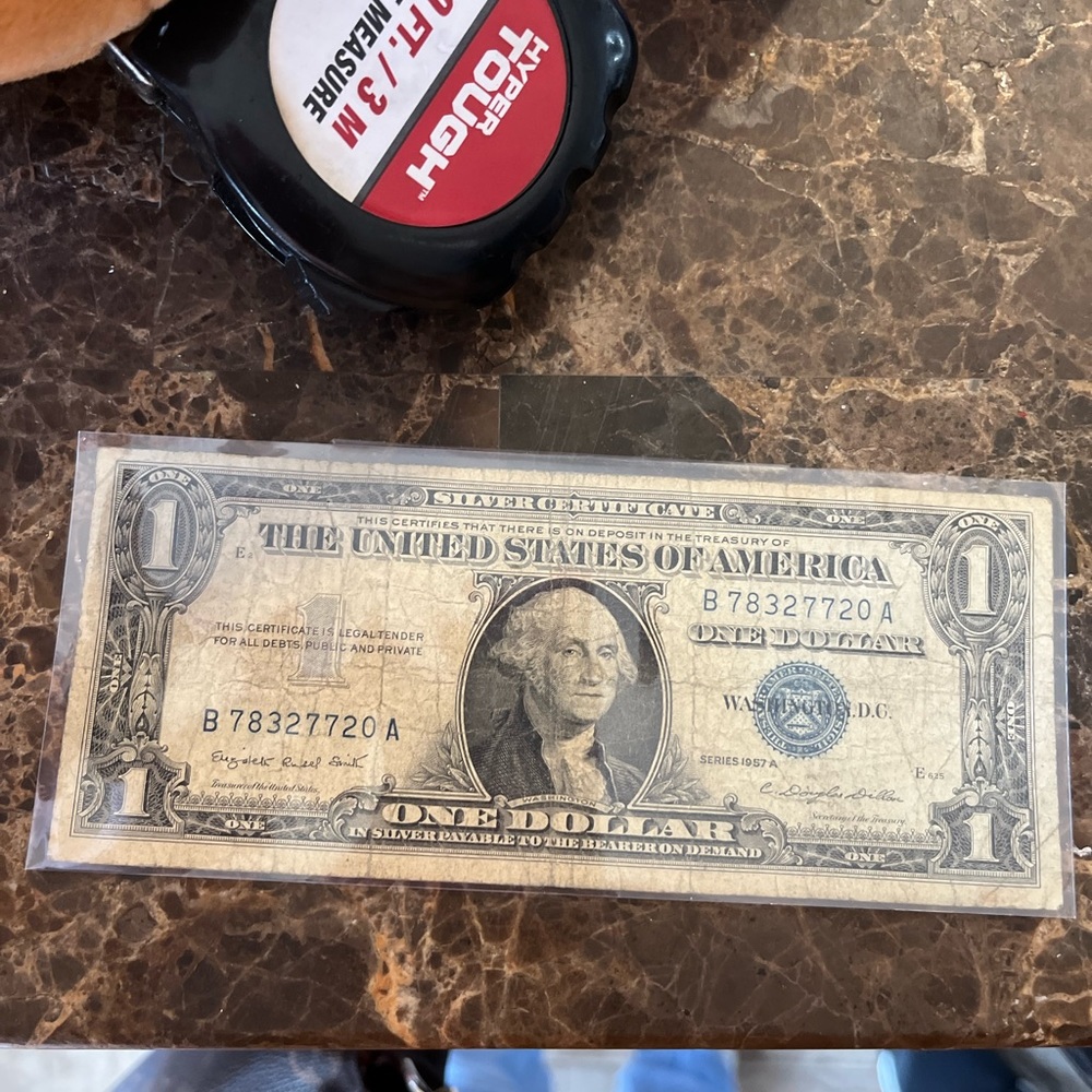 1956 dollar bill